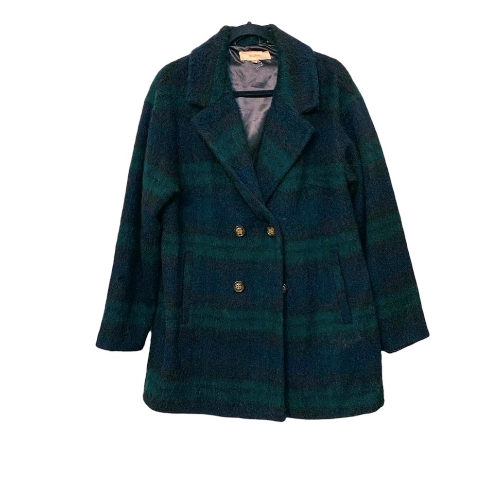 Wildflower Women Double Breasted Wool Blend Coat